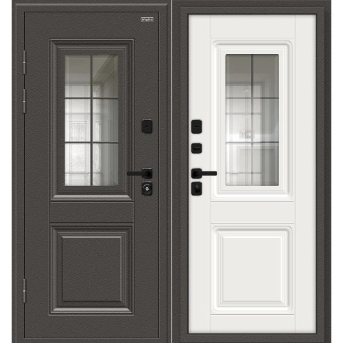 Шелтер СДР/SBlack Старк шоколад/White Sand 205*86 левая