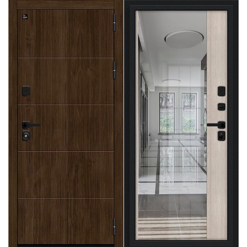 Глори/SBlack Pecan/Cappuccino Melinga 205*86 правая